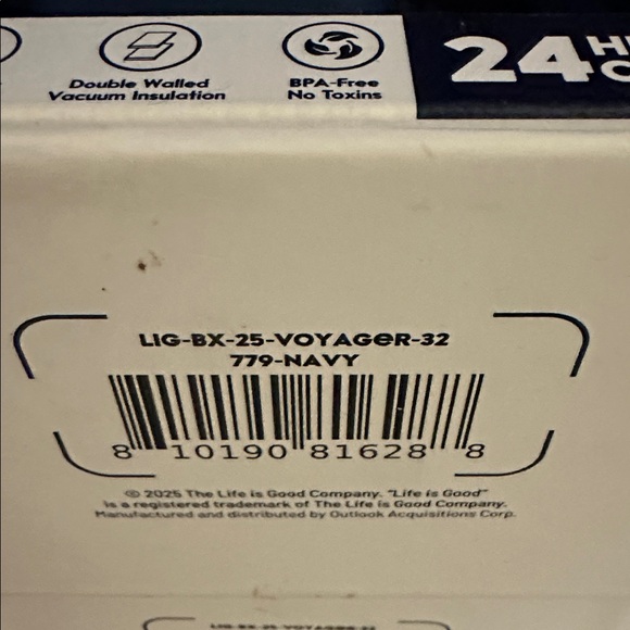 Life Is Good Blue Daisy Thermos - Picture 7 of 7